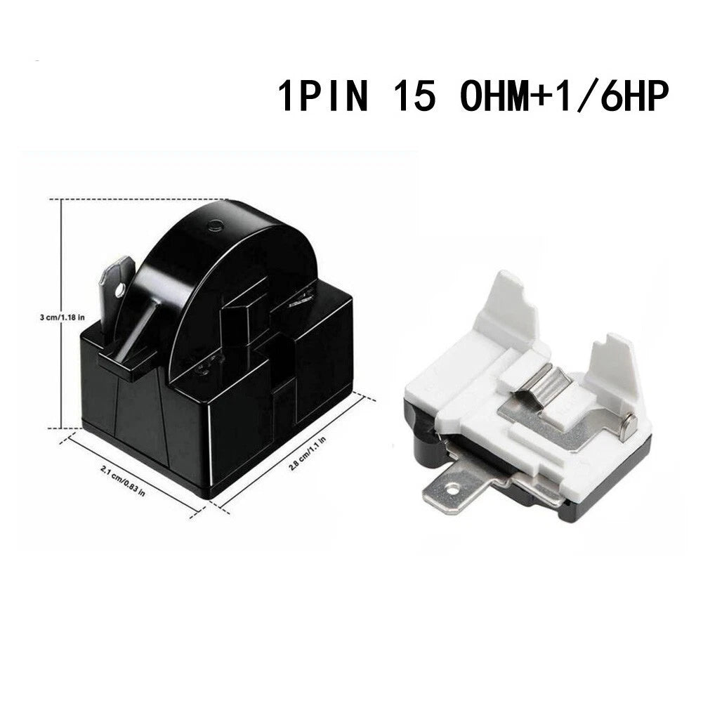 Starting Relay 1x Refrigerator Starter Light Weight And Reliable
