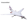 1/72 Military Airplane Tupolev Tu-160 Black Jack Bomber Plane Paper