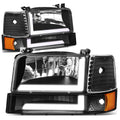 Fit 92-96 Ford F150 F250 F350 Headlight+bump<wbr/>er | Built Supply Co