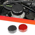 Carbon Fiber Brake Fluid Reservoir Cap Cover For Abarth 595 695 Models