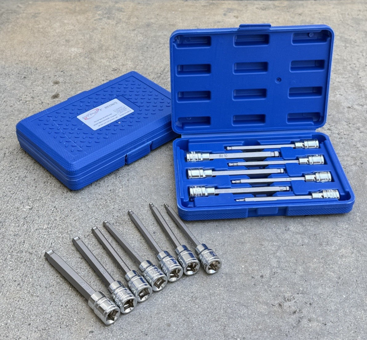14pc Metric & SAE 3/8-Drive Wobble Extend Impact Socket Set by Unbranded