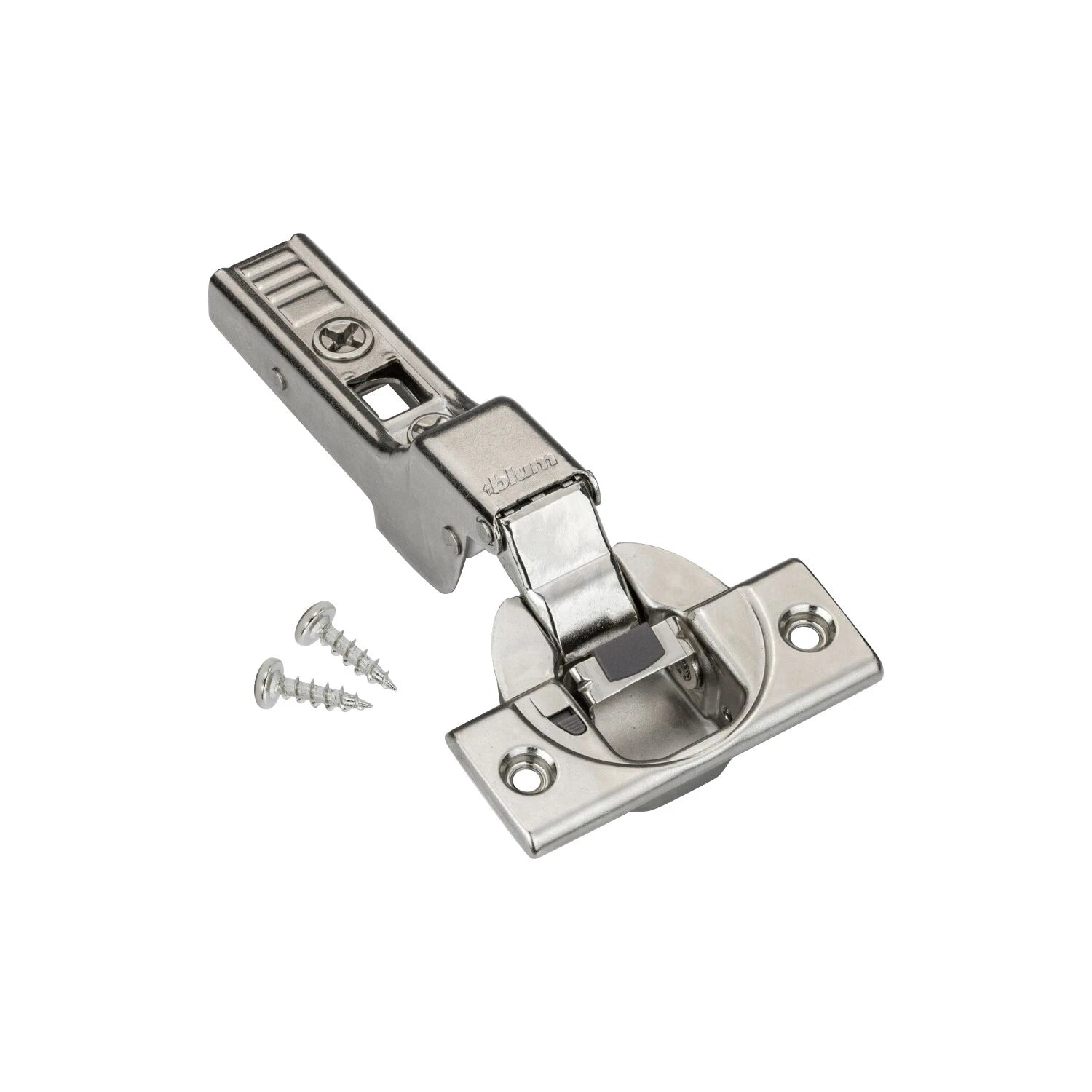 110 Degree Half Crank Clip Top Screw-on Soft Close Cabinet Hinge