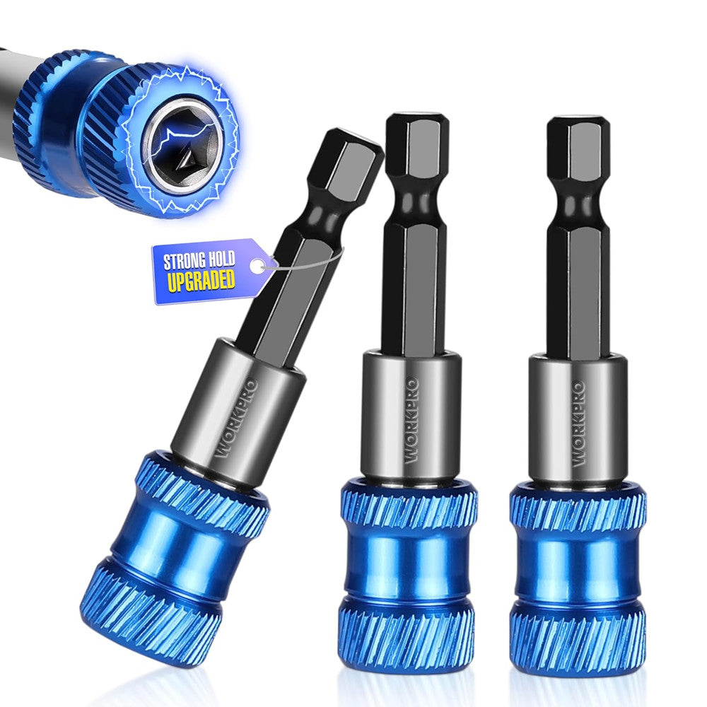 WORKPRO 3x Drill Bit Extension Set by WORKPRO