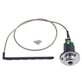 70mm Guitar Piezo Pickup Under Saddle Output End Pin Jack For