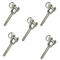 Stainless Steel 316 Swage Jaw Terminal For 3/16" Cable Hand Swage -
