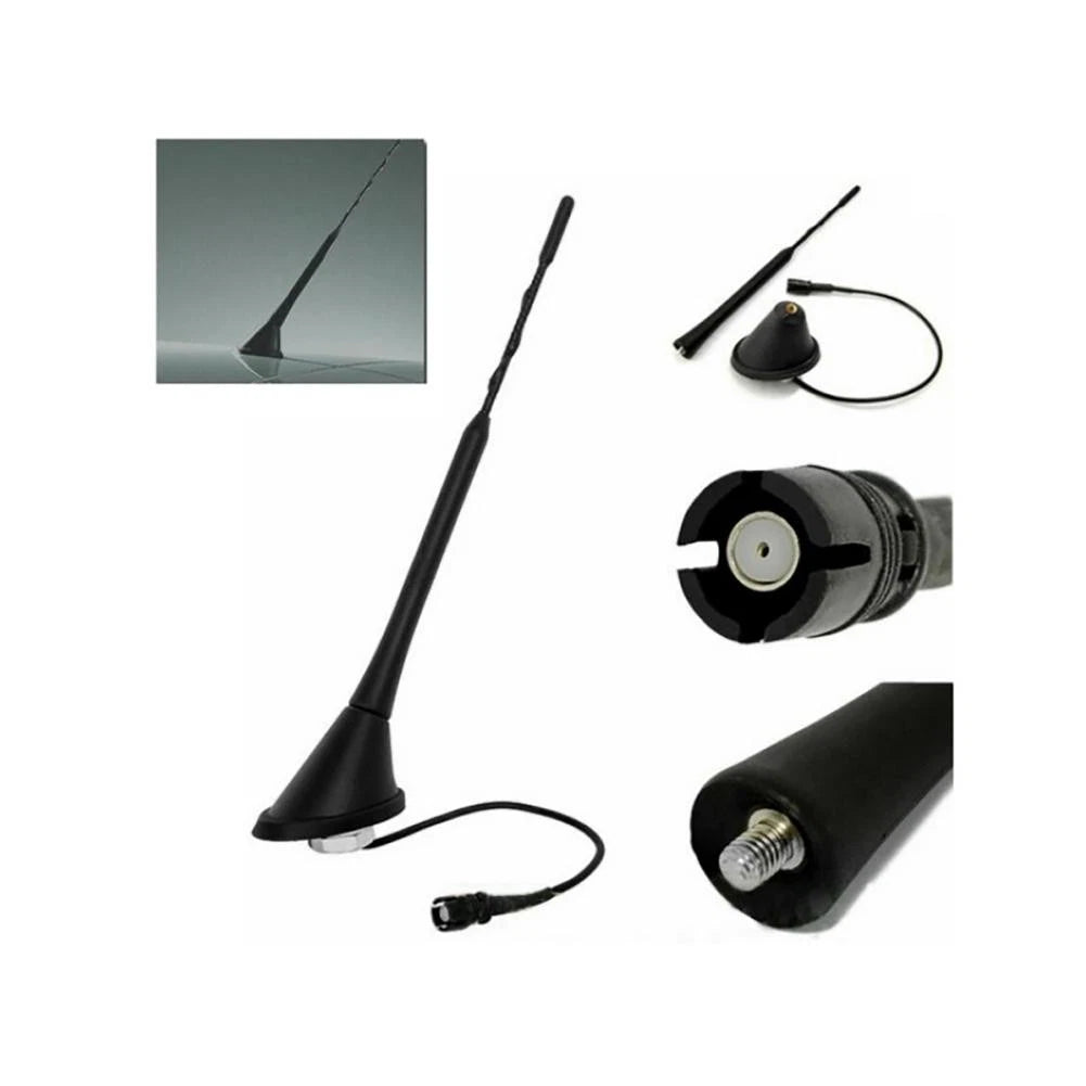 Stubby Roof Radio Whip Am/fm Antena Antenna+base For 93-05 Vw Jetta