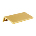 Modern Style Edge 3-5/32" Hole Centers 3-15/16" Long Satin Gold