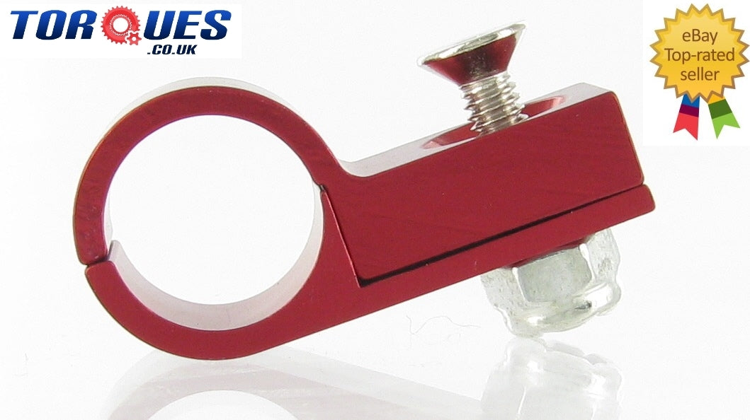 AN-6 Fuel Hose Clamp P Clip 9/16" O.D by Unbranded