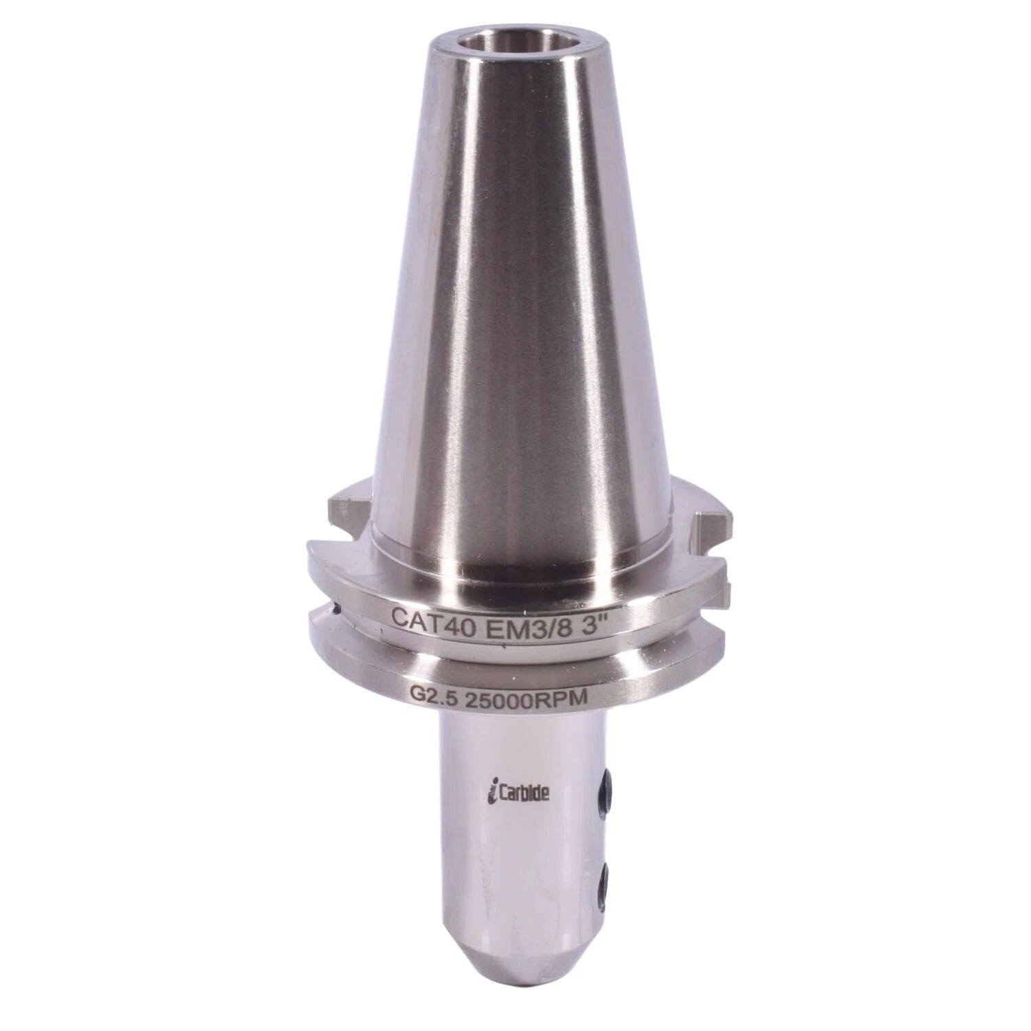 NEW 1PC CAT40 3/8"X3.0" END MILL TOOL HOLDER G2.5 25000RPM TIR0.0001" MILLING
