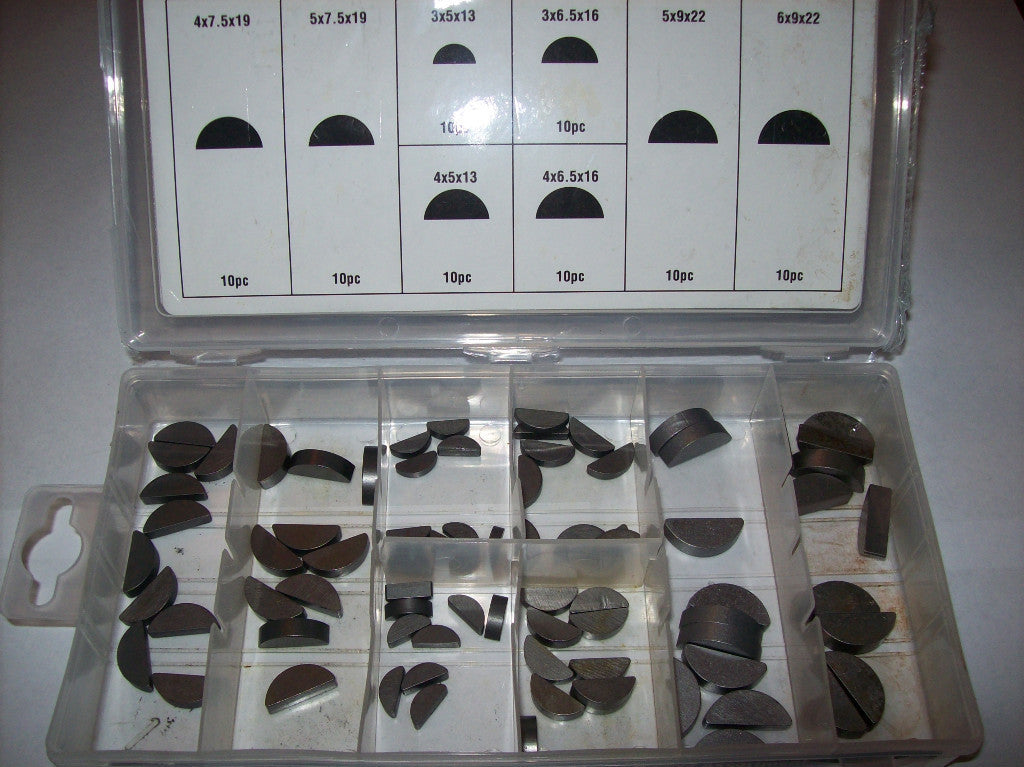 Woodruff Key Assortment for Flywheel & Pulley