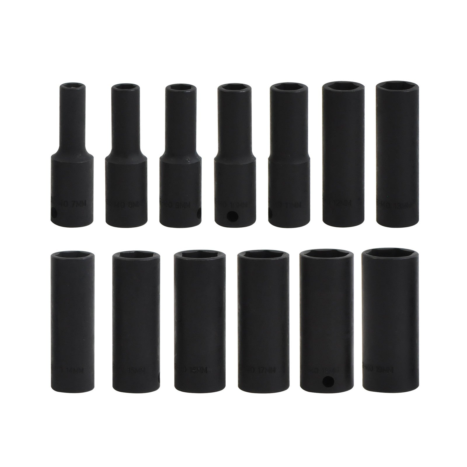 3/8"drive Magnetic Impact Socket Set Deep 6-point | Built Supply Co