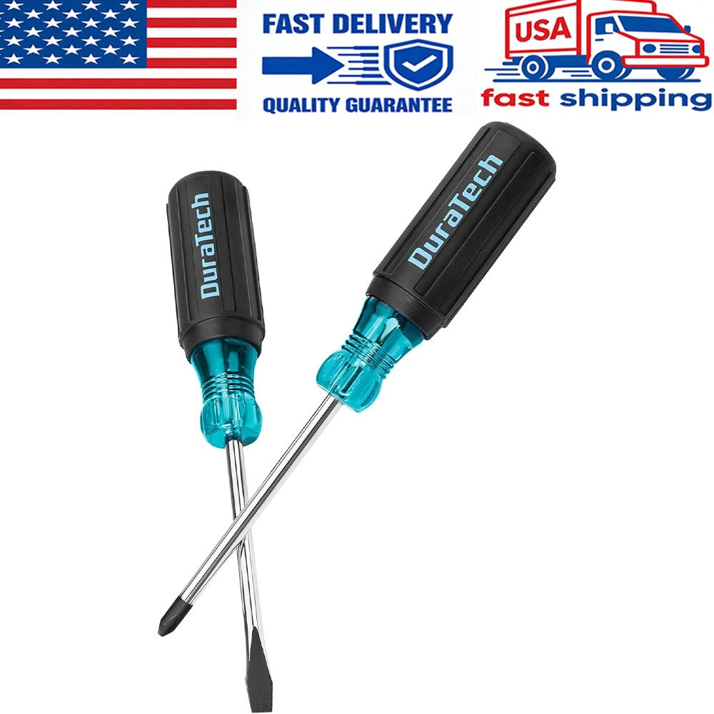 DURATECH 2x S2 Steel Screwdriver Set by DURATECH