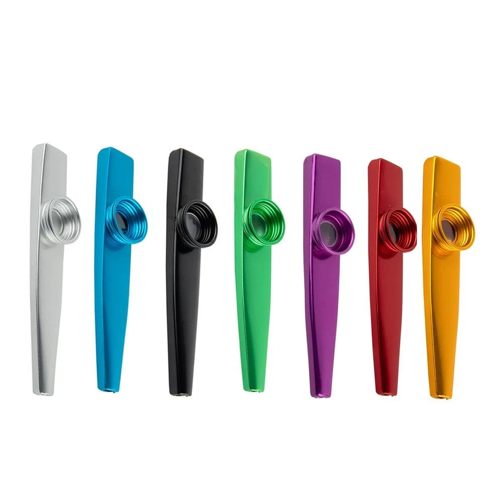 Brand New Metal Kazoo Harmonica Guitar Light Weight Metal Kazoo Mouth