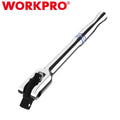 WORKPRO 8"Length Dual Drive Breaker Bar 3/8"&amp; 1/4" Drive Heavy Duty Breaker Bars