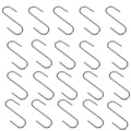 Set Of 3 Inch Stainless Steel S Shape Hanging Hooks For Kitchen