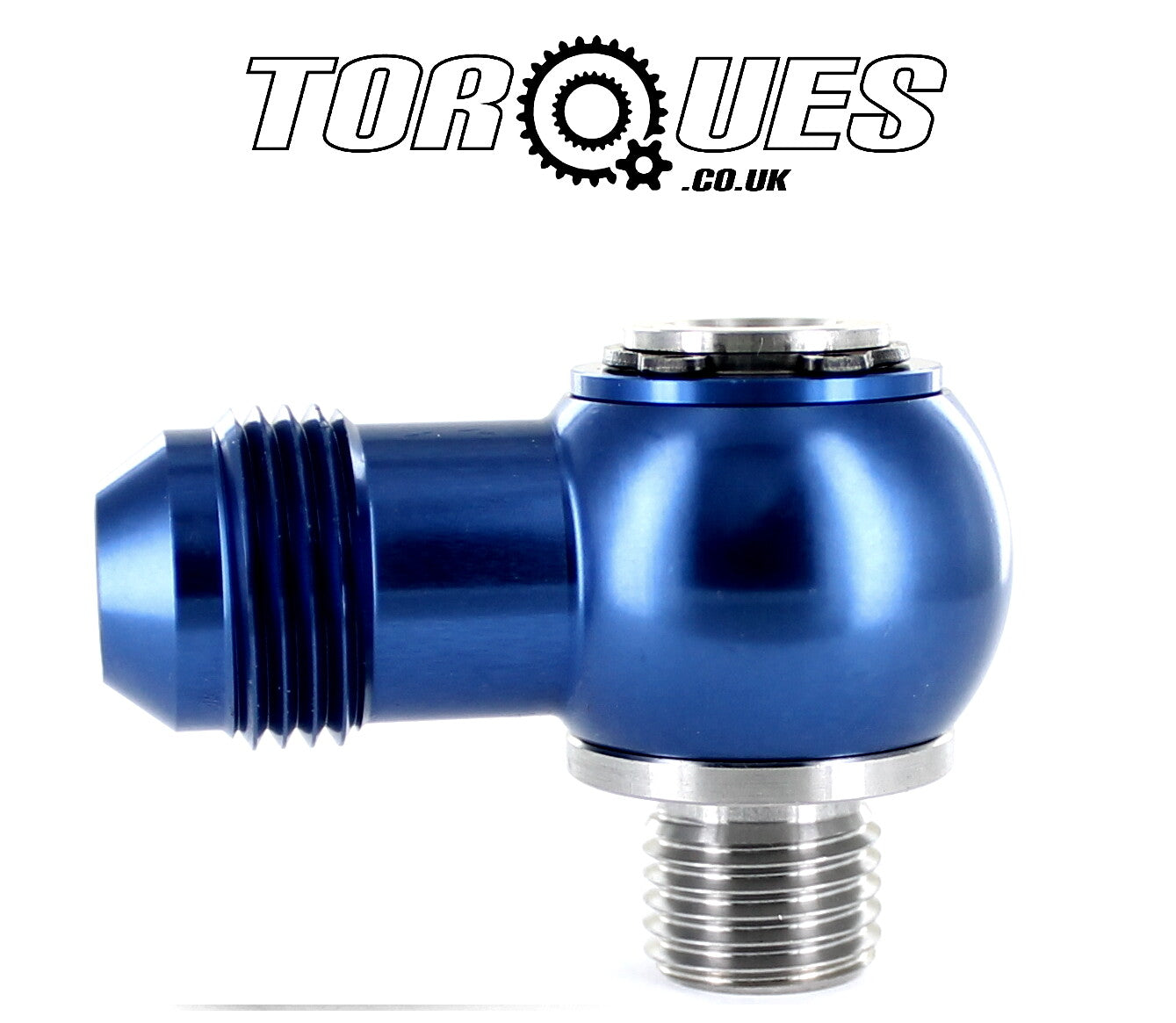 An-10 45 Degree Push-on Socketless Fuel Hose Fitting