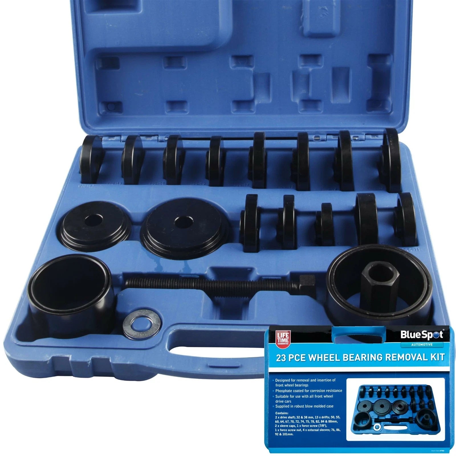Bluespot Wheel Bearing Removal & Installation Universal Tool Kit