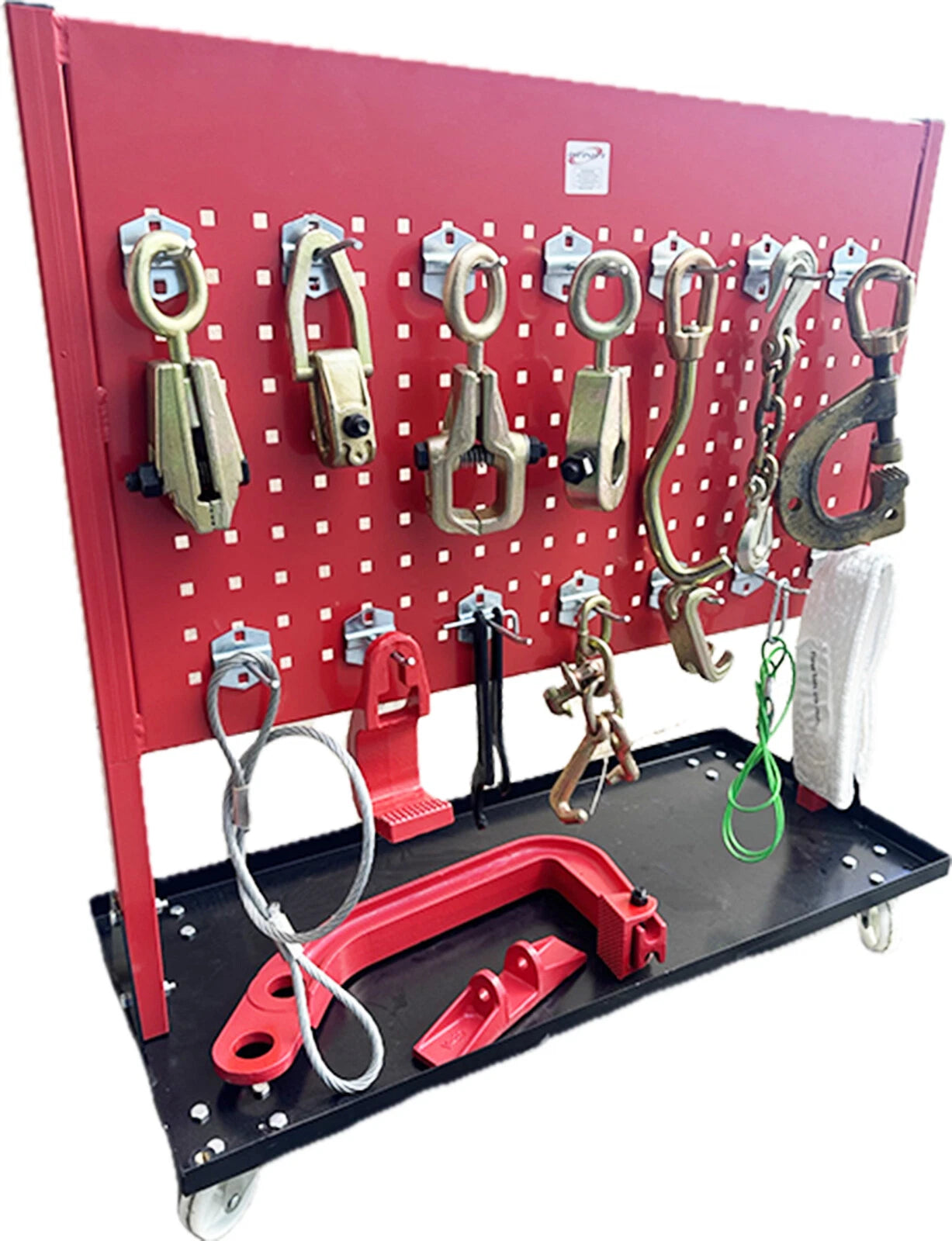 Auto Body Frame Machine Pulling Tool & Clamps Set W/portable Hanging