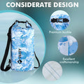 Villey 20l Waterproof Dry Bag Roll Top Gear Bag Kayak Fishing Camp