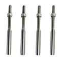 316 Stainless Steel Lifeline Threaded Stud Rh For 1/4" Cable Rail