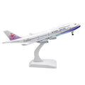 20cm Diecast Alloy 1/350 Scale China Airlines B747 Aircraft Model Toy