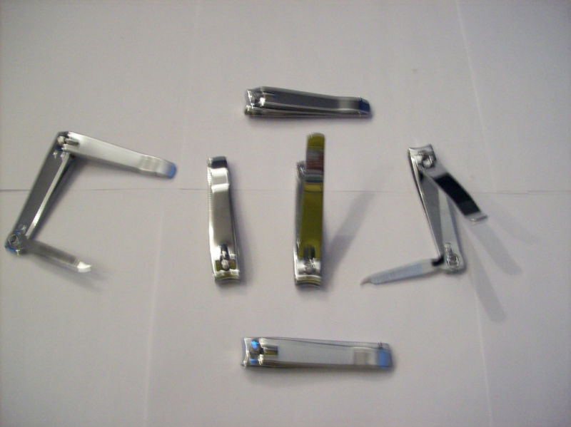 6 Heavy Duty Finger/Toe Nail Clippers with File