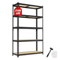 Workpro 35.4"x15.7" X 72" 5-tier Metal Storage Shelf Heavy Duty
