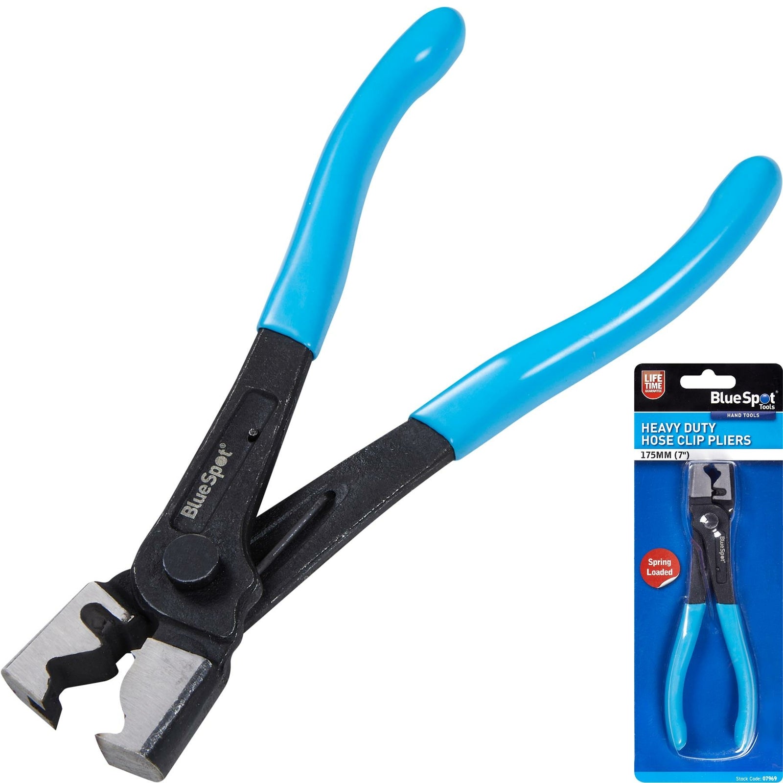 BlueSpot 175mm Heavy Duty Spring Hose Clip Pliers by BlueSpot