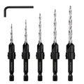 Workpro 5pack Hss Countersink Drill Bit Set | Built Supply Co