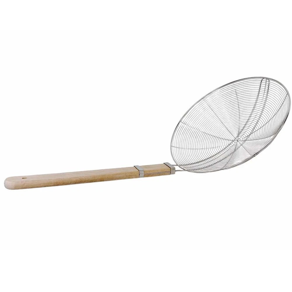 Stainless Steel Skimmer 9.5" For Cooking Frying Skimming Colander