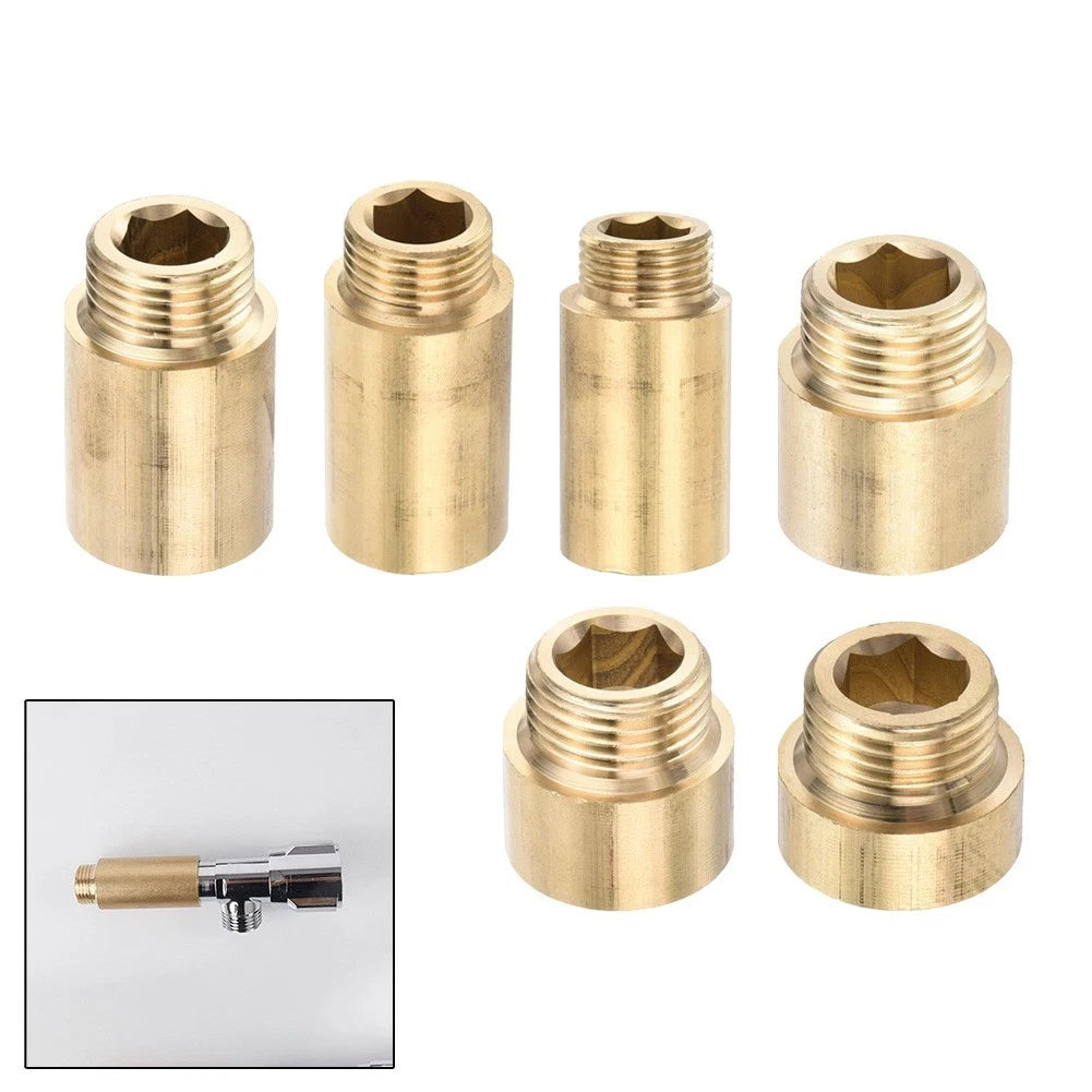 Standardized Size Brass Tap Extension For Cooling Systems Seamless
