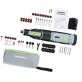 WORKPRO 12V Rechargeable Cordless Rotary Tool Kit 114PCS Accessories