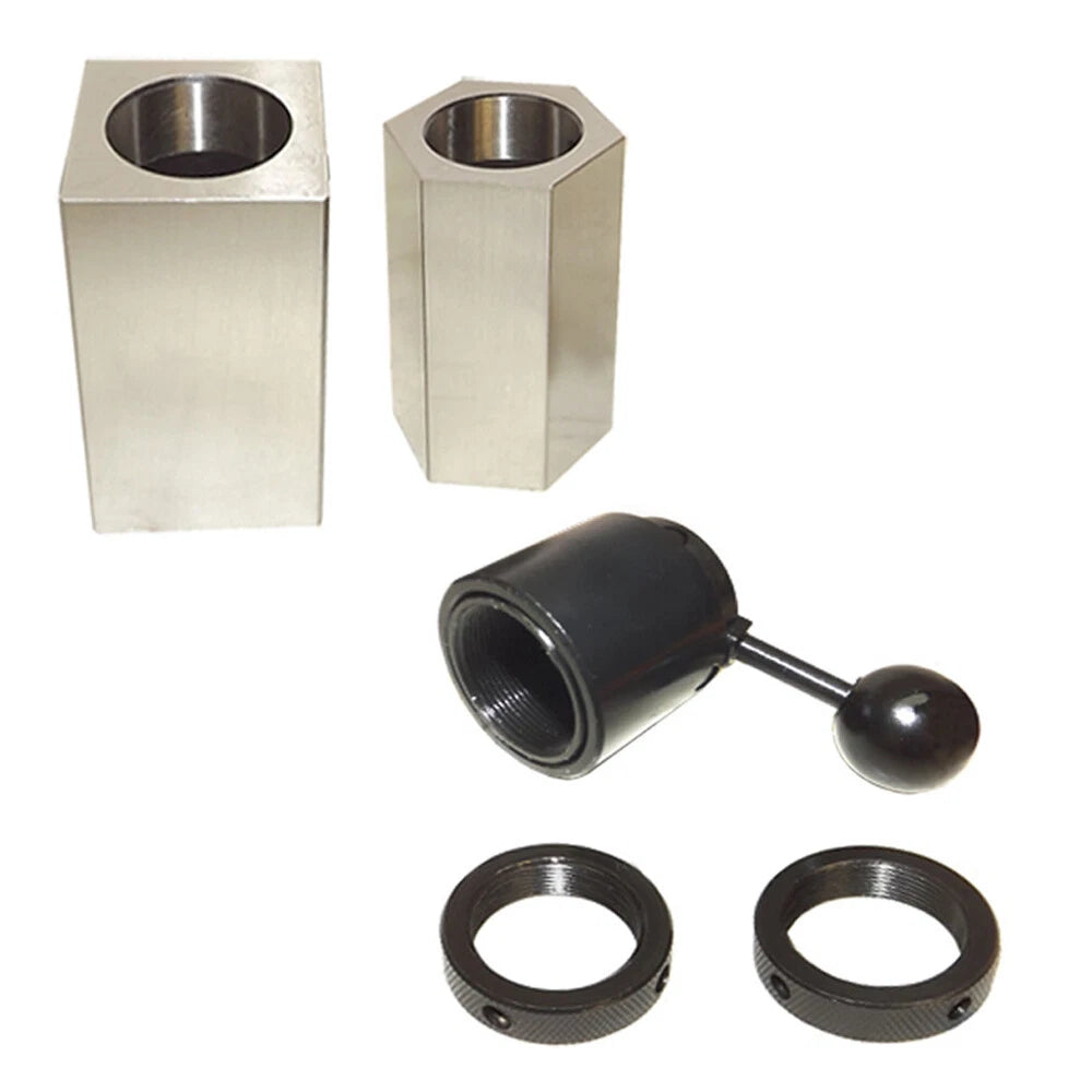 5c Collet Block Set- Square, Hex, Rings & Collet Closer Holder