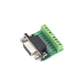Db9 D-Sub 9-Pin Male Adapter Rs-232 Breakout Board Connector