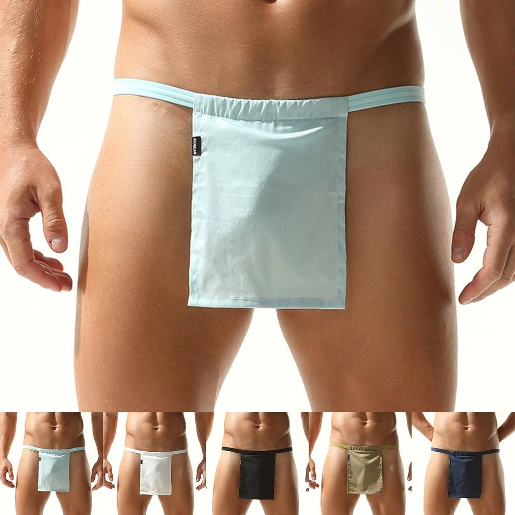 Silky Mens Low Waist Briefs Comfortable Breathable Underwear Selection