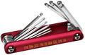 Performance Tool 9pc Aluminium Folding Hex Key Set by Performance Tool