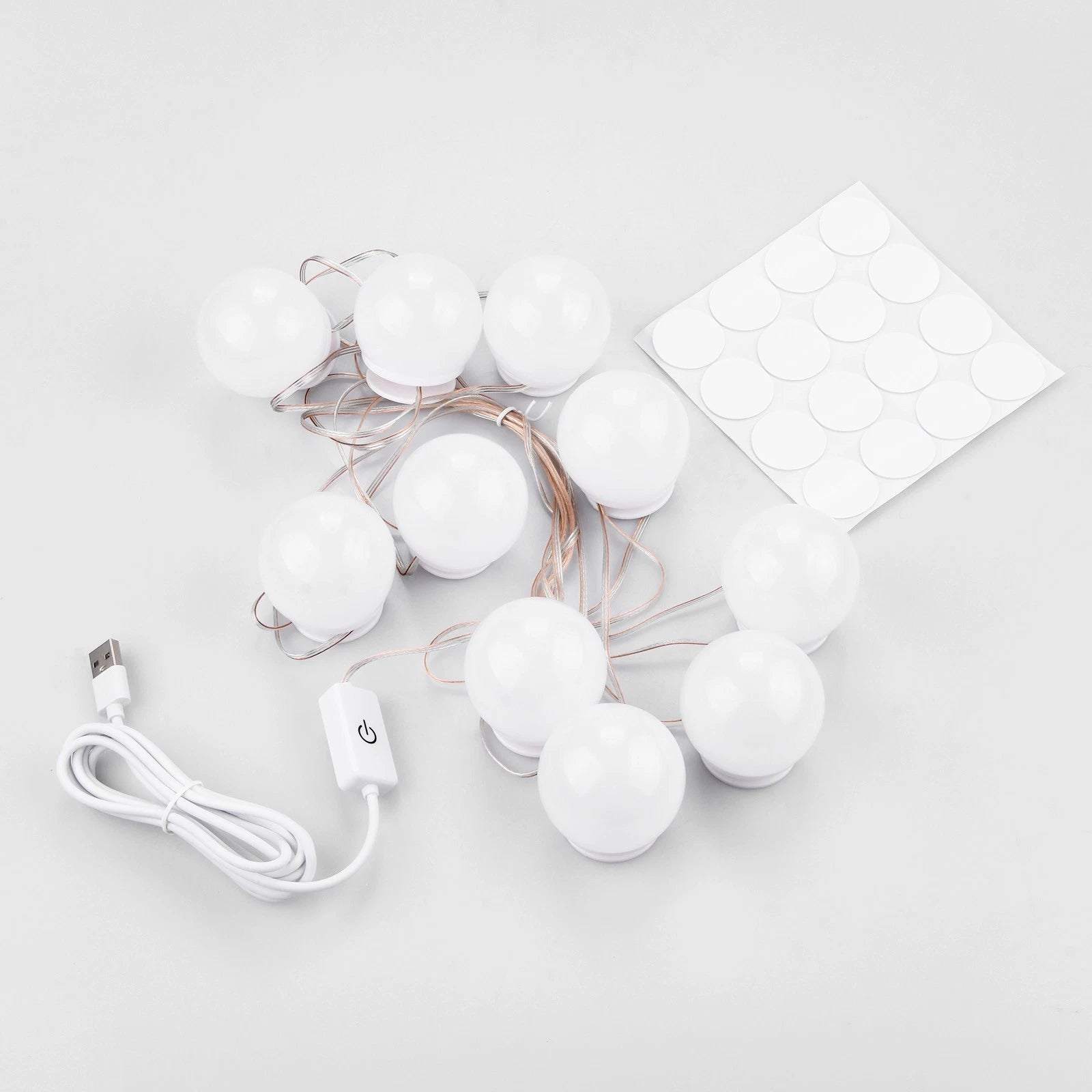 Hollywood Style Led Vanity Mirror Lights Kit With 10 Dimmable Light
