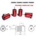 2 Pole 3 Slot Hi-torque Mini 2580kv 3580kv 5580kv 9580kv Rc Car