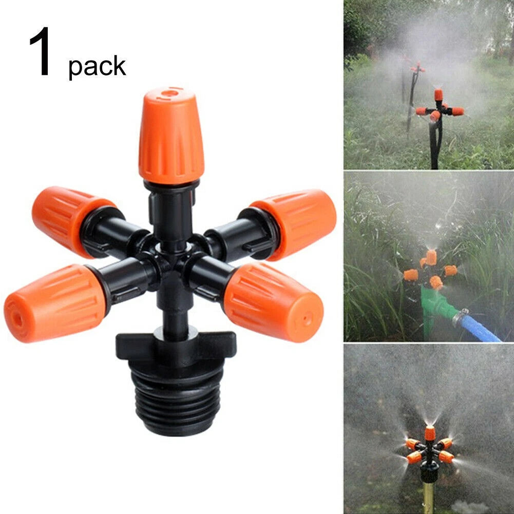 Ganden Water Atomizing Spray 5-head Atomization Nozzle 1/2" Mounting