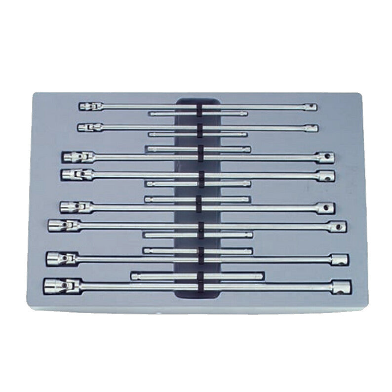 Force 50816 8pc Swivel Knee Joint T-handle Socket Wrench Set by Force