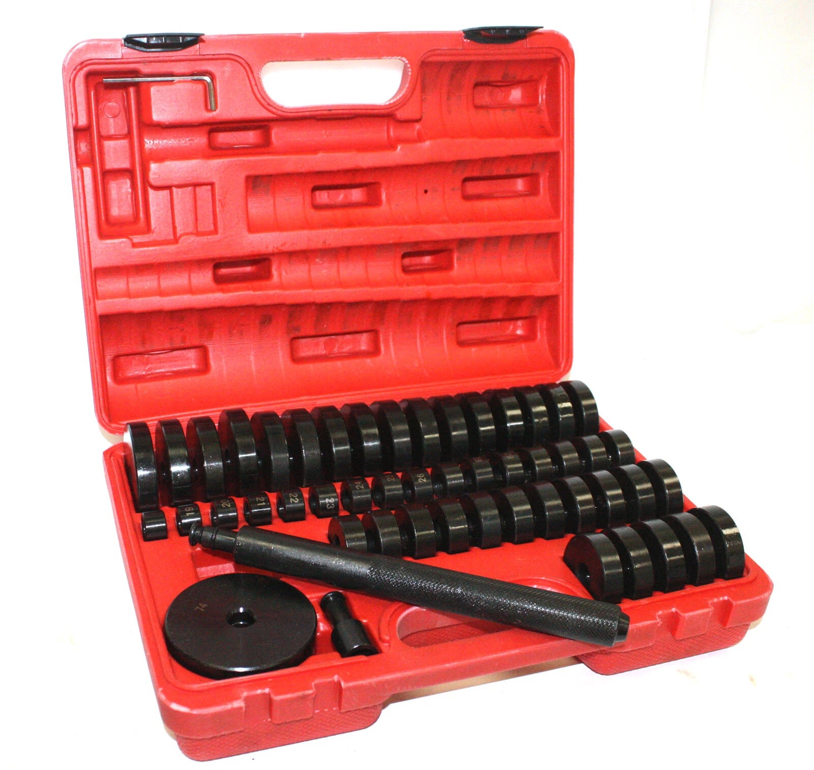 Custom Auto Bushing Bearing Seal Driver Push Press Disc Tool Set