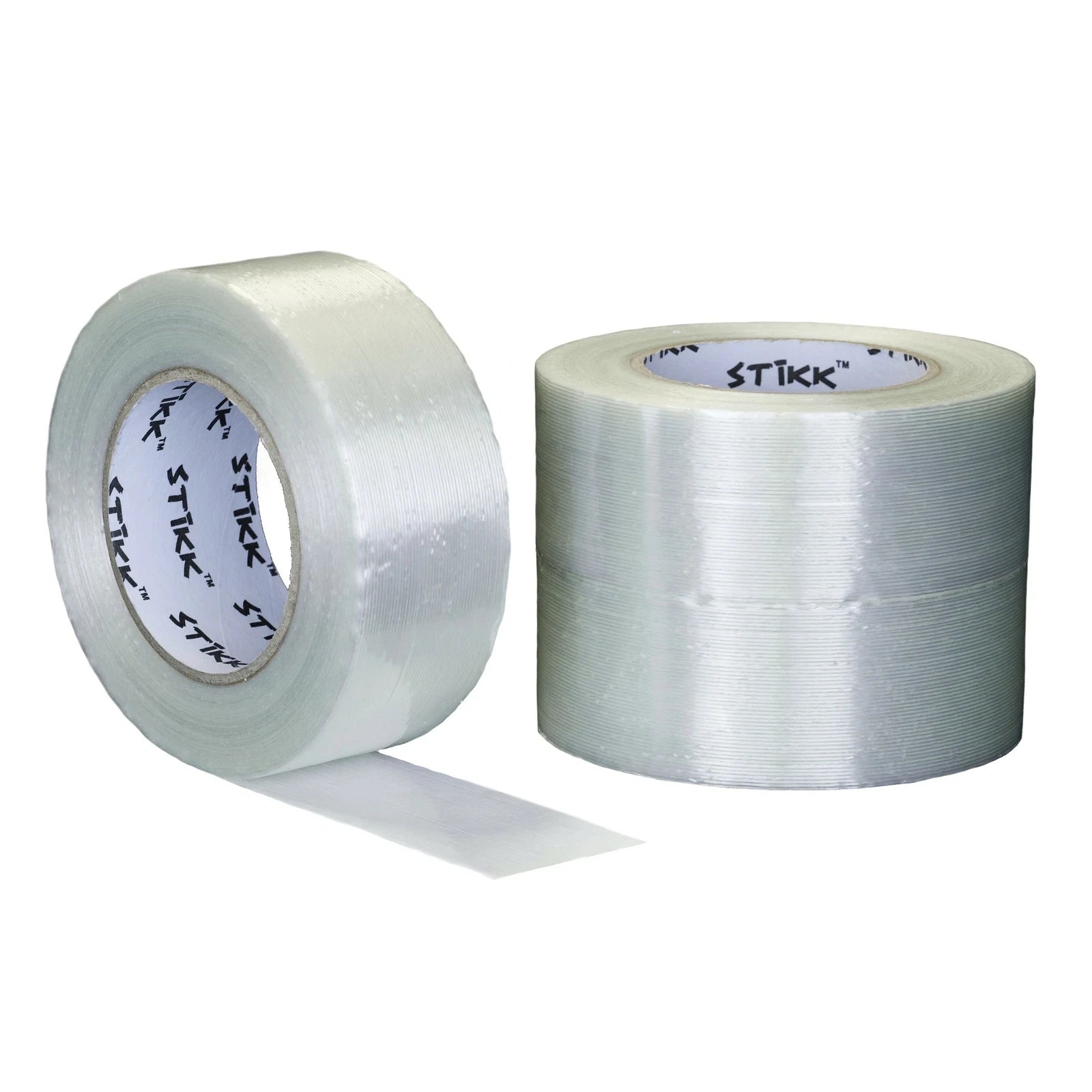 3 Pack 2" Inch X 60 Yard (50mm X 55m) 5 Mils Thick Stikk Filament Tape