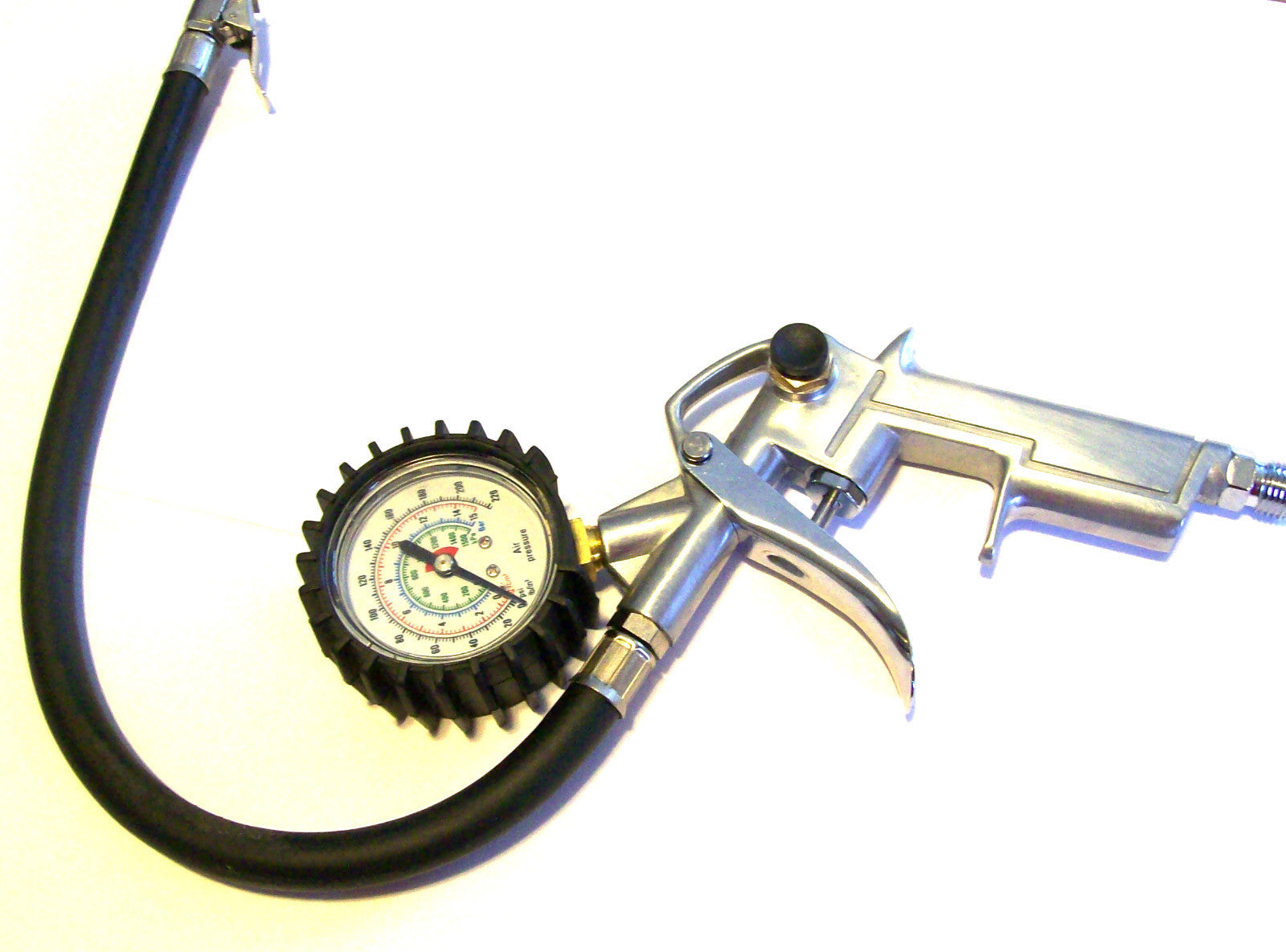 220psi LOCK ON TIRE INFLATOR WITH AIR PRESSURE GAUGE GUAGEOpens in a new window 