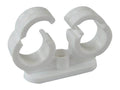 Kliplok 15mm Double Pipe Clip