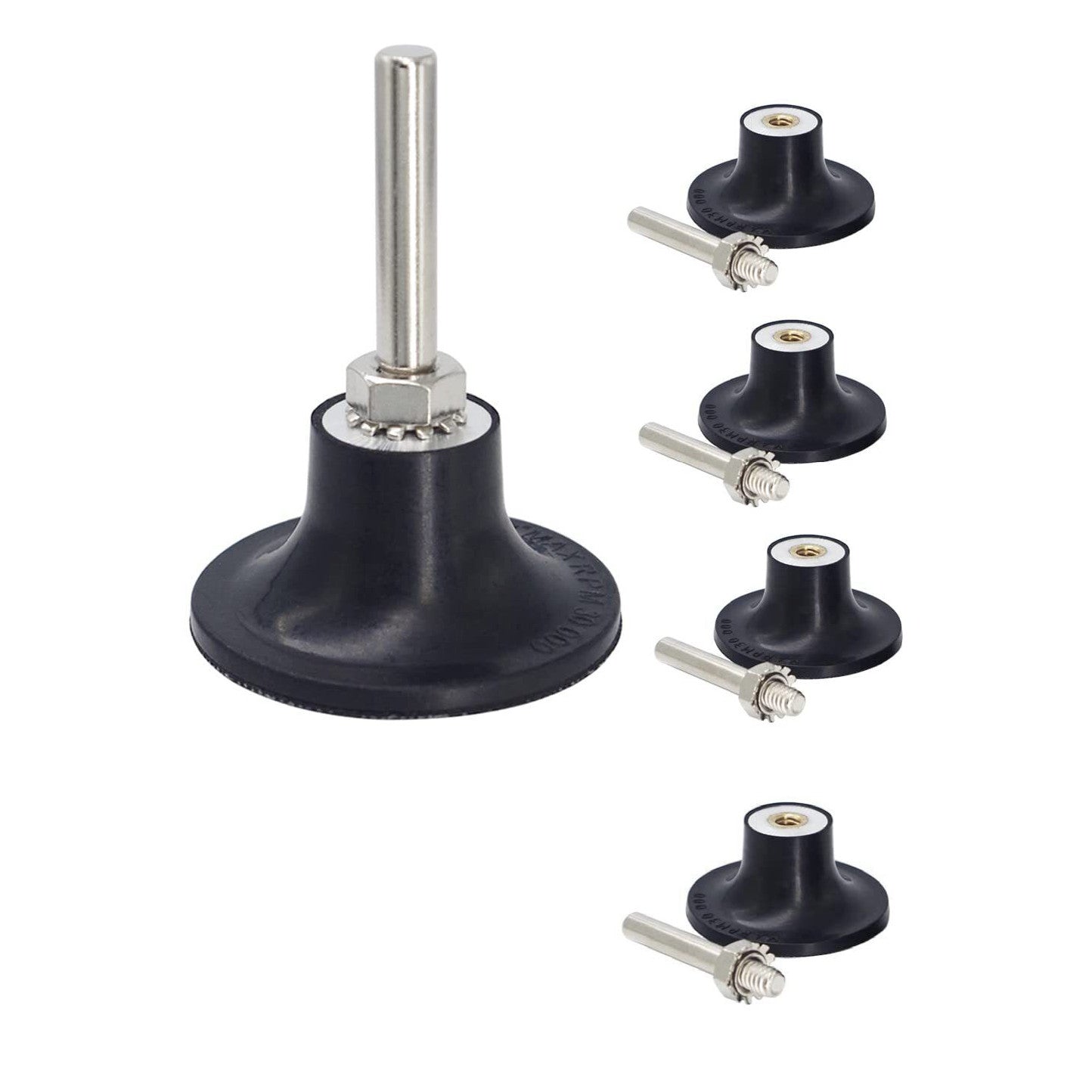 5PCS 1/4 Inch Shank Quick Change 2 Inch Sanding Disc Pad Holder by Unbranded