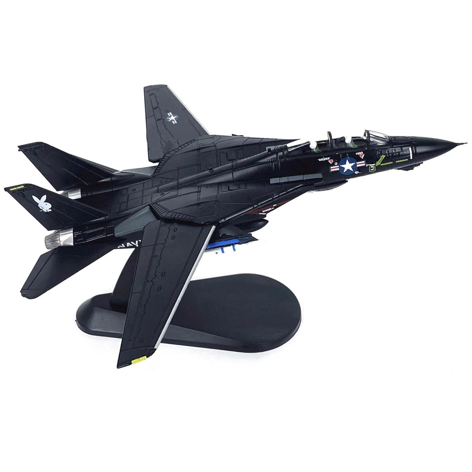 1:100 F-14 Tomcat Us Fighter Vx-4 Plane Model Alloy | Built Supply Co