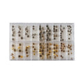 3-5mm Long&short Tube Mixed Size Waterproof Watch Crown Assortment Kit