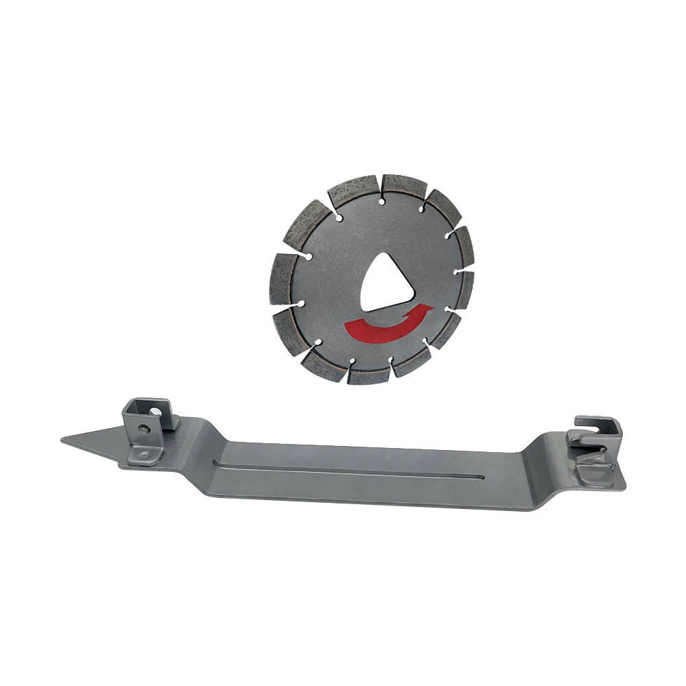 100 Inch Green Concrete Blade With Skid Plate Combo