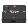 10.2g Data Transfer Speed Square Box 3-port Hdmi Switcher 3 In 1 Out