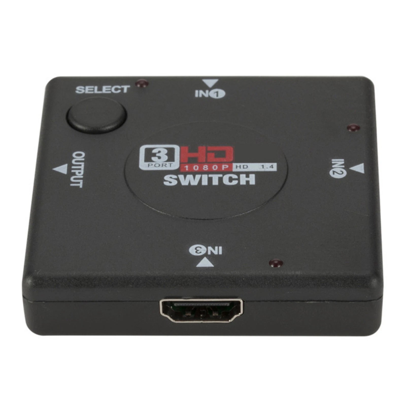 10.2g Data Transfer Speed Square Box 3-port Hdmi Switcher 3 In 1 Out